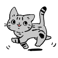 American Shorthair<Cat sticker>