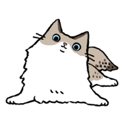 Ragdoll<Cat sticker>