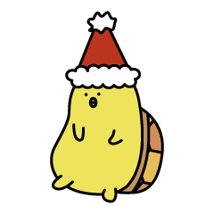 Koura Animals Chick Christmas