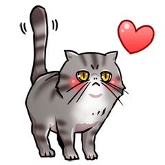 エキゾチックショートヘア ねこのきもち Line スタンプ Line Store エキゾチックショートヘア ねこのきもち Line スタンプ Line Store