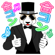 Party sticker.