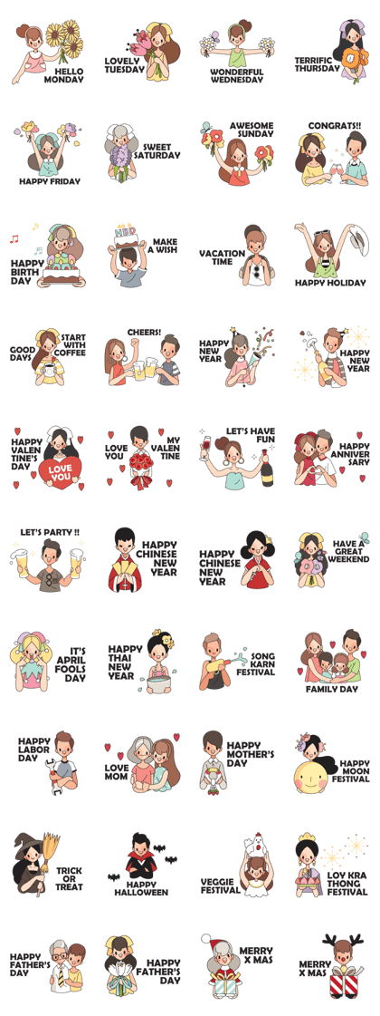 HAPPY EVERYDAY : Celebration & Greeting