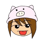 Animal costume sticker