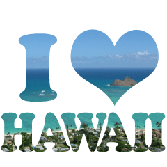 I LOVE HAWAII 2 - LINE スタンプ | LINE STORE