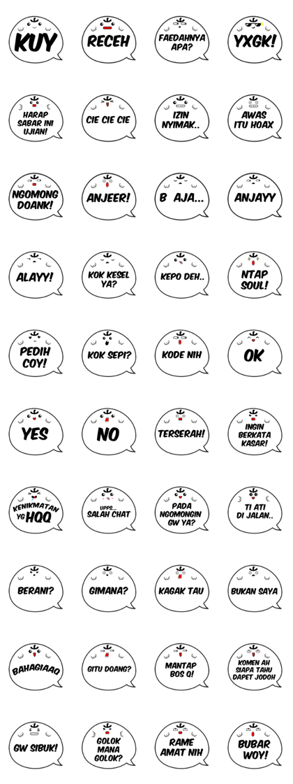 Speech Balloon Monster