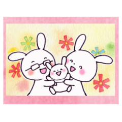 Child-raising rabbit (mother's edition)