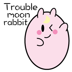 Trouble moon rabbit : english version