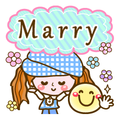 Pop & Cute girl4 "Marry"