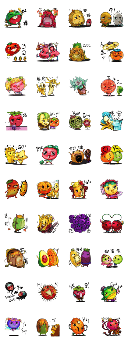 Funky Fruits