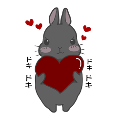 Rabbit "mocochan"3