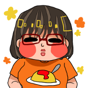 a rice omlet girl