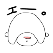 White person sticker