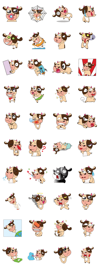 Lovely Dairy Cow Multiple Personality