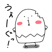 Yudetamagon sticker