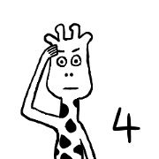 white giraffe 4