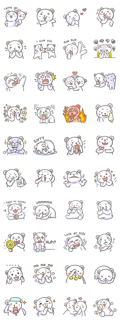 The big bears in love (English version)