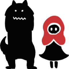 Little Red RidingHood Animation Stickers