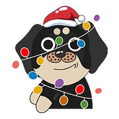 Rottweiler christmas & new year