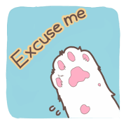 Cat full stickers for cat lover<English>