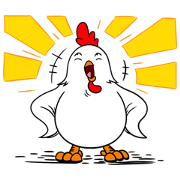 Funny Rooster