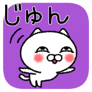 Junchan neko sticker