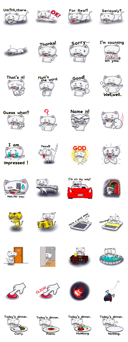 Kotaro-cat English ver.