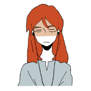 Annoying woman sticker