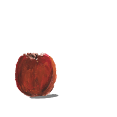 マキノ画伯の話すリンゴ