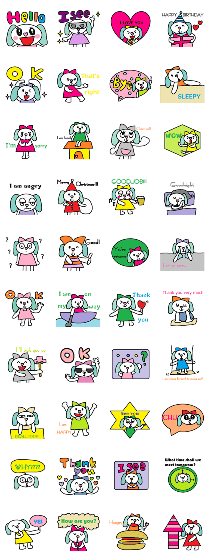 Lilo english sticker104