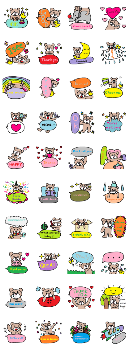 Lilo english sticker101