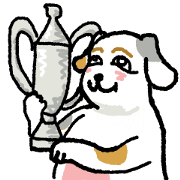 animal SUMO wrestler Sticker