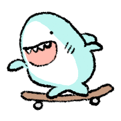 walking shark To you who are relaxed