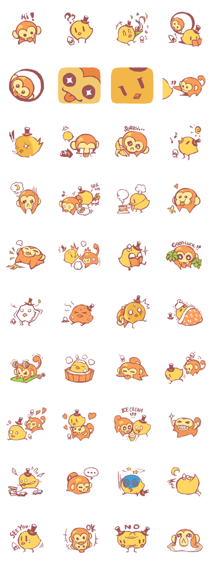 Chickin & Mongkey