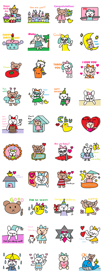 Lilo english sticker107