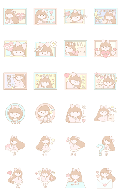 Pretty girl of the big ribbon part2