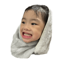 安の表情貼