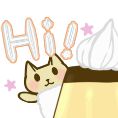 Whipped cream Cat (Animation)