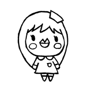 Otake's black and white sticker.part1