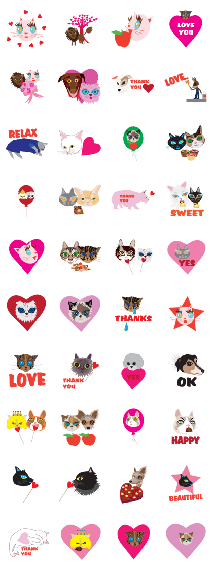 Love you fashionista cats