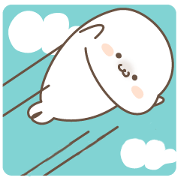 Sticker of a cute seal6(tw)