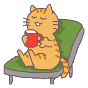 Cat's red tabby parent and child