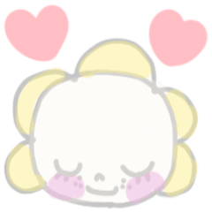 前向き応援スタンプ♡♡