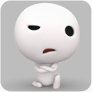 simple white puppet