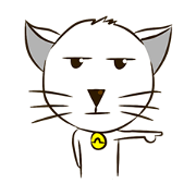 White cat crazy