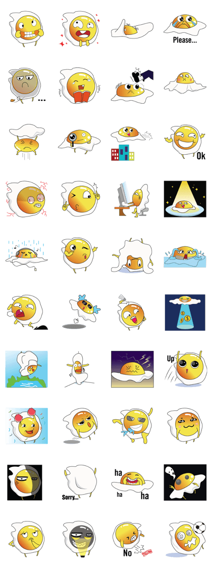 Lovely Fried Eggs like Discovery