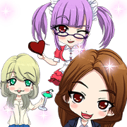Lovely Girls White Day Chinese