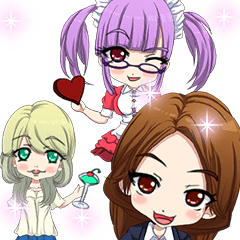 Lovely Girls White Day English