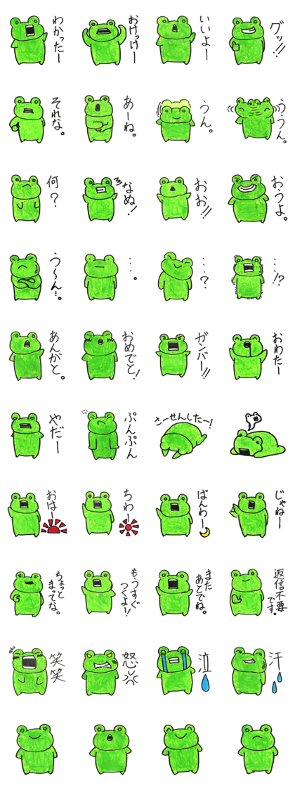 Emotional Frog