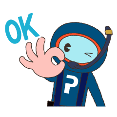 Padiダイバーくん Line スタンプ Line Store