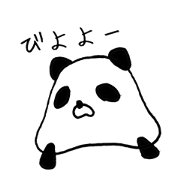 Panda and dog